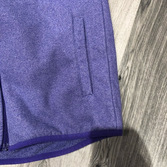 Mec Purple  warm zip up Sweatshirt size 14 - Picture 4 of 8